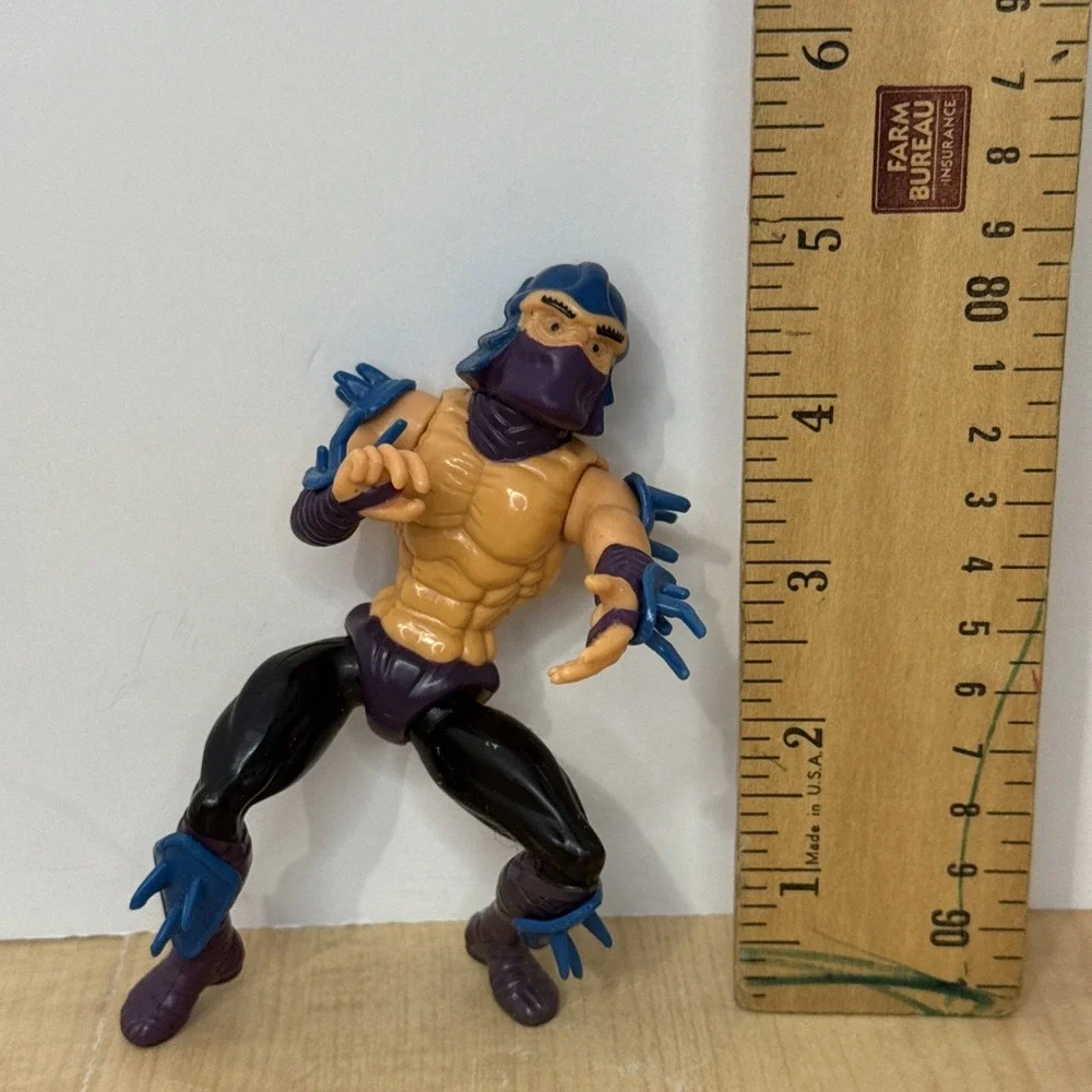 1988 Playmates TMNT Foot Soldier Figure Mirage Studios Vintage Purple Ninja Vtg